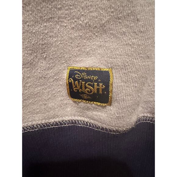 Disney Resorts Cruise Line Captain Mickey Mouse Wish Crewneck Sweatshirt M - Picture 3 of 5